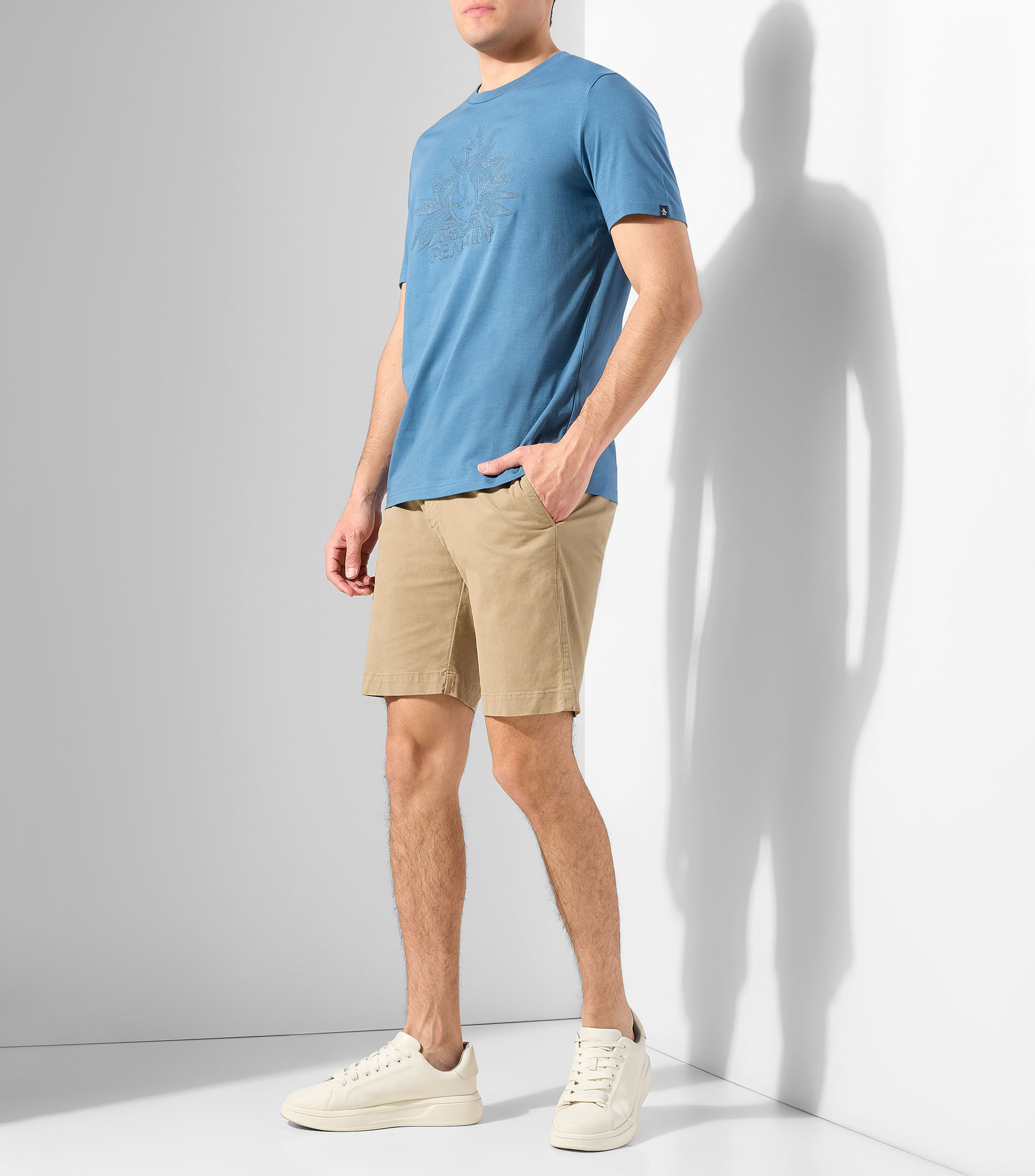 Playera cuello redondo manga corta fantasía Hombre